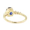 Image 3 : 1.43 ctw Sapphire and Diamond Ring - 14KT Yellow Gold