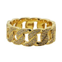 1 ctw Diamond Band - 14KT Yellow Gold