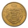 Image 2 : 1884-A Monaco Gold 100 Francs Charles III MS-63 PCGS