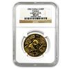 Image 1 : 1992 China 1 oz Gold Panda Large Date MS-69 NGC