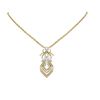 Image 1 : 2.1 ctw Diamond Necklace 18K Yellow Gold