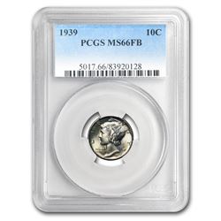 1939 Mercury Dime MS-66 PCGS (FB)