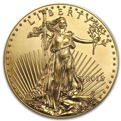 2015 1/2 oz Gold American Eagle BU