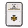 Image 1 : 1856-S/S $1 Indian Head Gold XF-45 NGC (FS-501)