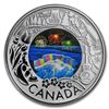 Image 1 : 2019 Canada 1/4 oz Ag $3 Celebrating Canadian Fun: Niagara Falls