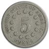 Image 2 : 1868 Shield Nickel VG