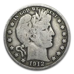 1912 Barber Half Dollar VG