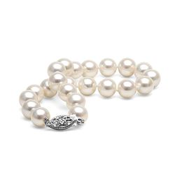 White Freshwater Pearl Bracelet, 7.5-8.0mm