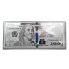 Image 1 : 5 gram Silver Note - $100 Replica (Benjamin Franklin Design, 999)