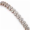 Image 3 : 13 ctw Diamond Designer Bracelet 18K Rose Gold