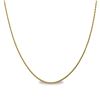 Image 1 : Round Wheat 14k Gold Necklace - 18 in.