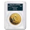 Image 1 : 2019 Australia 1 oz Gold Swan MS-70 PCGS (FD, Swan Label)