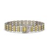 Image 1 : 20.93 ctw Citrine & Diamond Bracelet 14K White Gold