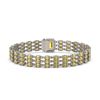 Image 3 : 20.93 ctw Citrine & Diamond Bracelet 14K White Gold