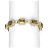 Image 1 : 45.06 ctw Canary Citrine & Diamond Bracelet 18K Yellow Gold