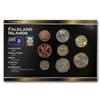 Image 1 : Falkland Islands 1 Pence - 2 Pounds 8-Coin Set BU