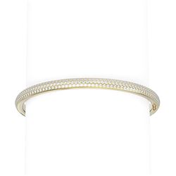 7 ctw Diamond Bracelet 18K Yellow Gold