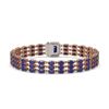 Image 3 : 28.74 ctw Sapphire & Diamond Bracelet 14K Rose Gold