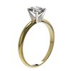 Image 3 : 1 ctw Certified VS/SI Quality Oval Diamond Solitaire Ring 10k Yellow Gold