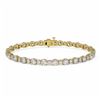 Image 1 : 9 ctw Diamond Designer Bracelet 18K Yellow Gold