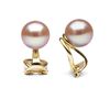 Image 1 : Elite Collection Pink Freshwater Pearl Clip-On Earrings