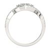 Image 3 : 1.01 ctw VS/SI Diamond 2 Stone 2 Stone Ring 14k White Gold