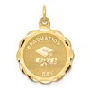 Image 1 : 14k Solid Gold Graduation Day Charm - 1233A