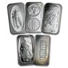 Image 1 : 1 oz Silver Art Bar - Random Design