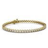 Image 1 : 7 ctw Diamond Designer Bracelet 18K Yellow Gold