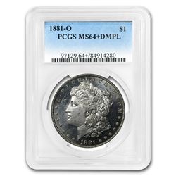 1881-O Morgan Dollar MS-64+ DMPL PCGS