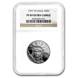 1997-W 1/2 oz Proof Platinum American Eagle PF-69 NGC