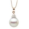 Image 2 : White South Sea Pearl and Diamond Charm Pendant