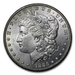 1885-CC Morgan Dollar BU