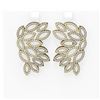 Image 1 : 5.01 ctw Diamond Earrings 18K Yellow Gold