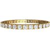 Image 3 : 20 ctw Certified SI Diamond Bracelet 18K Yellow Gold