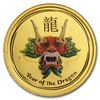 Image 1 : 2012 Australia 1/20 oz Gold Lunar Dragon BU (SII, Green Color)