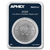 Image 1 : 2020 Canada 1 oz Silver Maple Leaf (MintDirect® Single)