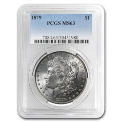 1879 Morgan Dollar MS-63 PCGS