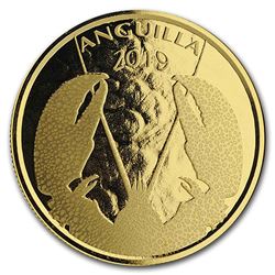 2019 Anguilla 1 oz Gold Lobster BU