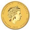 Image 2 : 2013 Australia 1/4 oz Gold Lunar Snake BU (Series II)