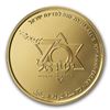 Image 1 : 2018 Israel Gold 10 NIS Israel's 70th Anniversary Proof