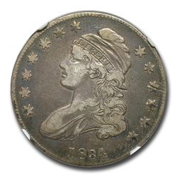 1834 Capped Bust Half Dollar VF-30 NGC
