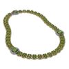 Image 2 : 38.37 ctw Tourmaline & Diamond Necklace 14K Yellow Gold