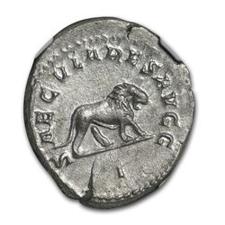 Roman Dbl. Denarius Phillip I Secular Games (244-249 AD) NGC MS