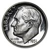 Image 1 : 1951 Roosevelt Dime Gem Proof
