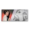 Image 1 : 2018 Niue 5 gram Silver $1 Note Star Wars Princess Leia