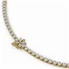 Image 3 : 11 ctw Diamond Designer Necklace 18K Yellow Gold