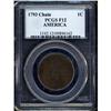 Image 3 : 1793 Flowing Hair 1C. Chain AMERICA PCGS F12