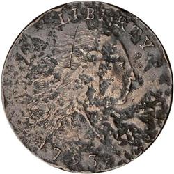 1793 S-2 R4+ VG8. Chain AMERICA