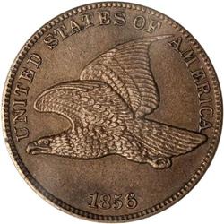 1856 Flying Eagle 1C PCGS Proof 63